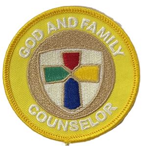 Picture of God & Family Counselor Patch